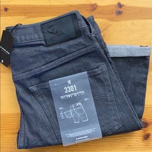 New! Men’s G-star raw 3301 deconstructed shorts